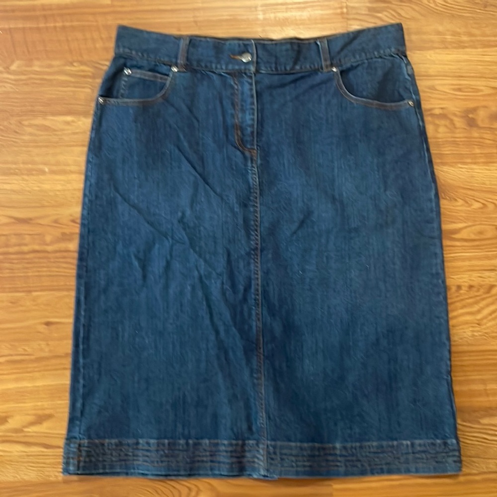 Christoper and Banks denim skirt NWOT